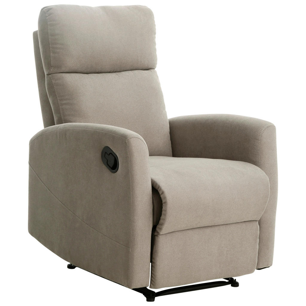 MID.YOU TELEVIZNÍ KŘESLO, textil, šedá