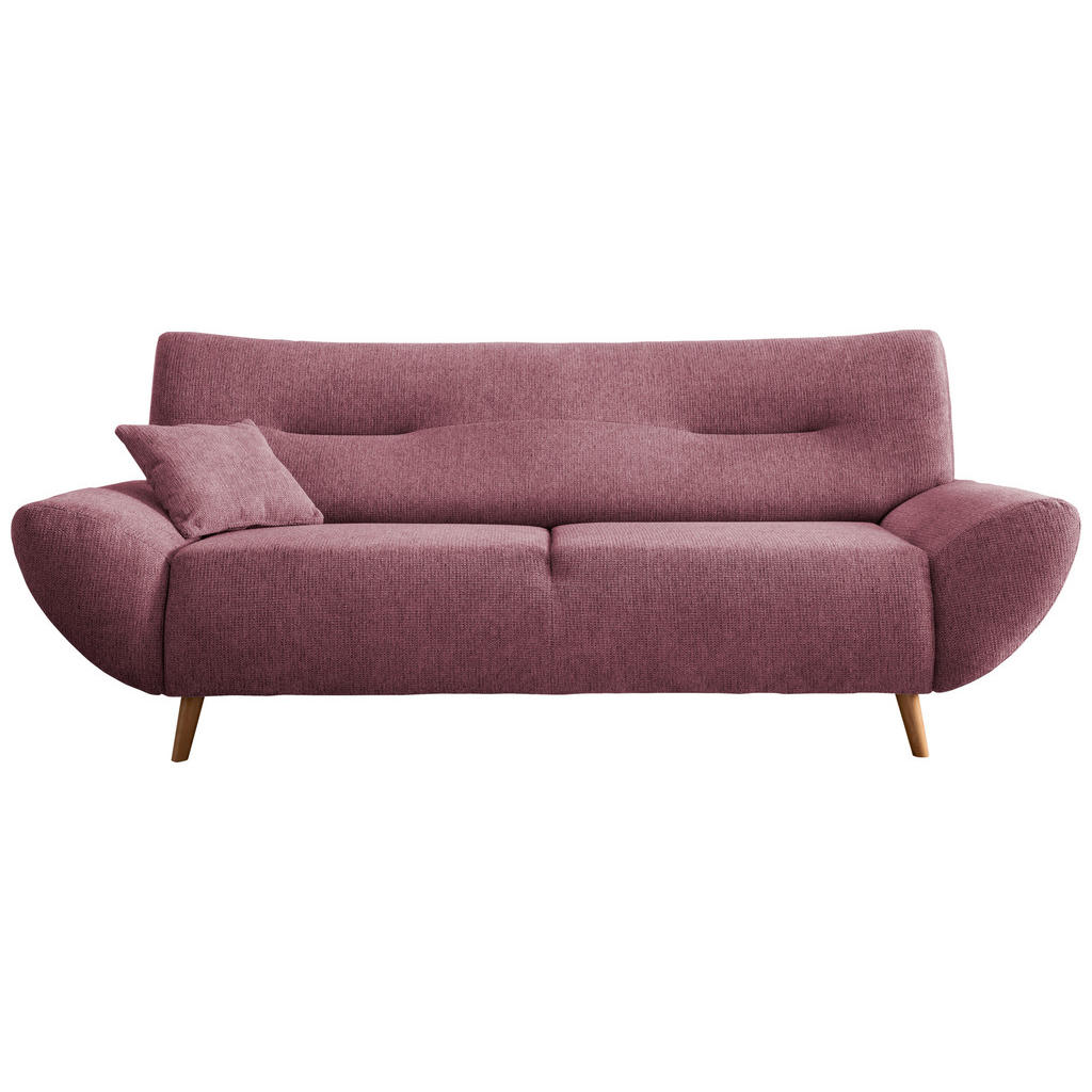 MID.YOU TŘÍMÍSTNÁ POHOVKA, dřevo, textil, ostružinová