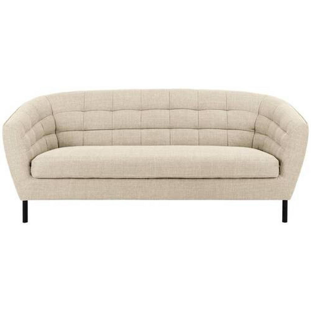 MID.YOU TŘÍMÍSTNÁ POHOVKA, textil, krémová