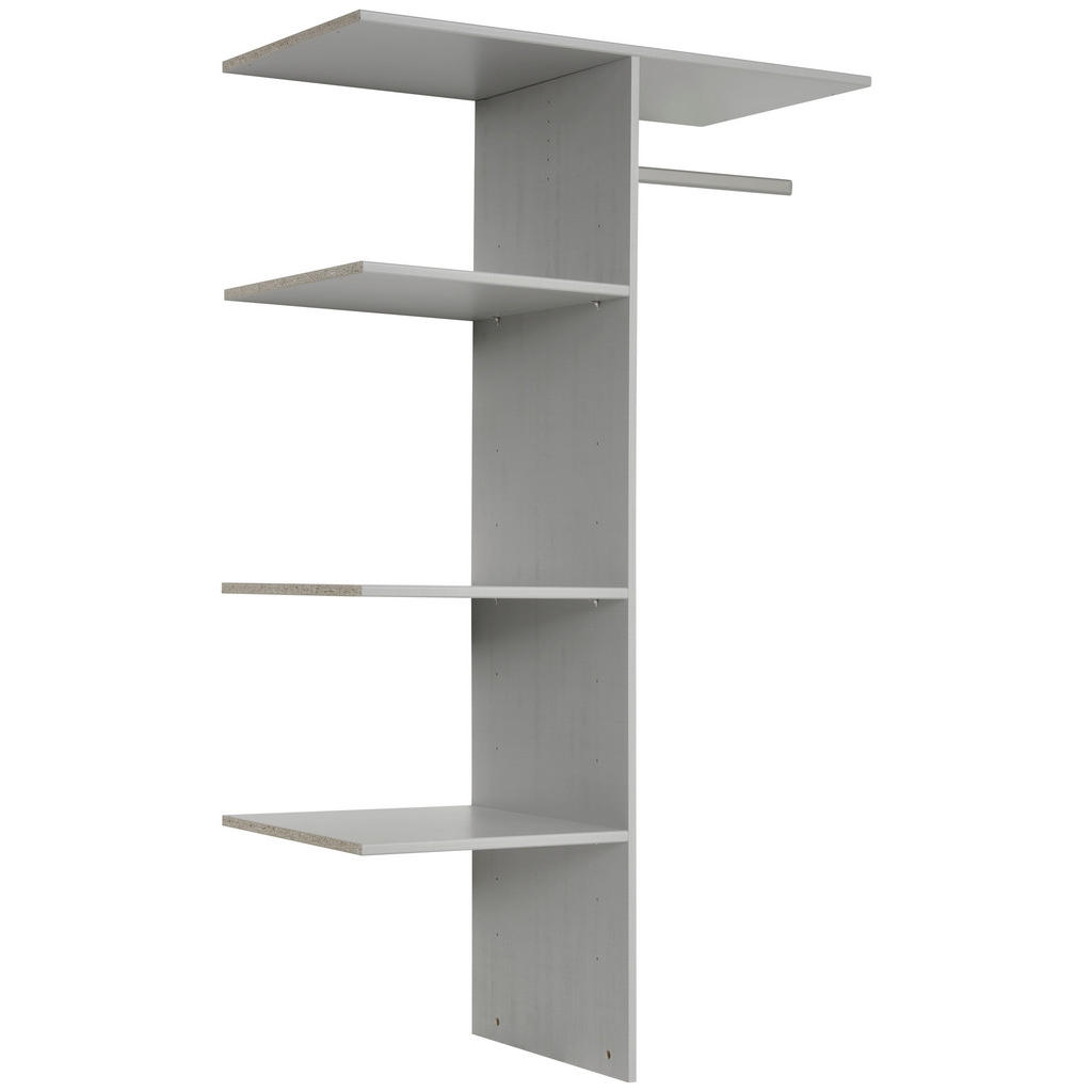 MID.YOU VNITŘNÍ ČLENĚNÍ, šedá, 100/160/50 cm