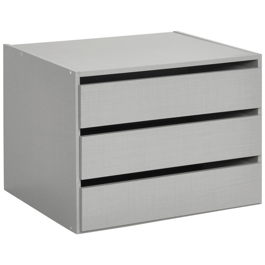 MID.YOU VNITŘNÍ ZÁSUVKY, šedá, 66/48/54 cm