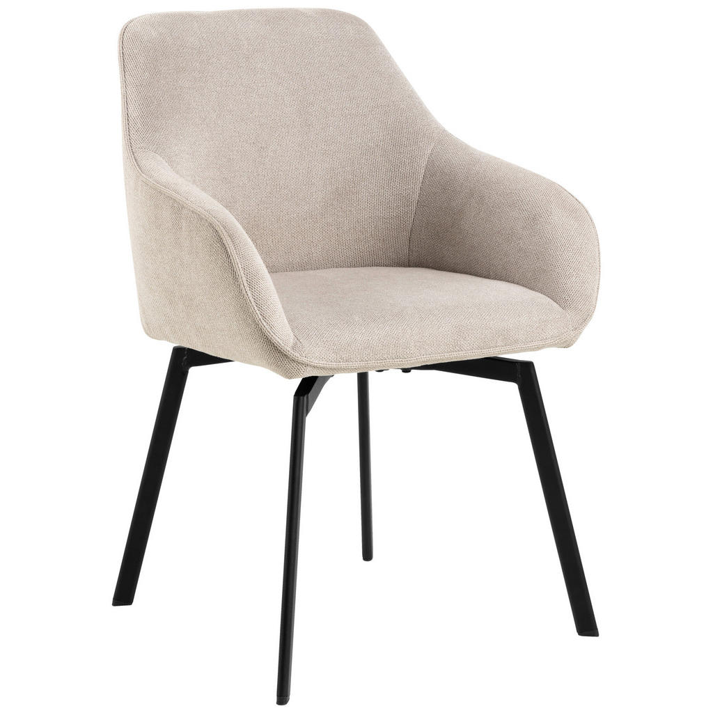 MID.YOU ŽIDLE S PODRUČKAMI, béžová 1