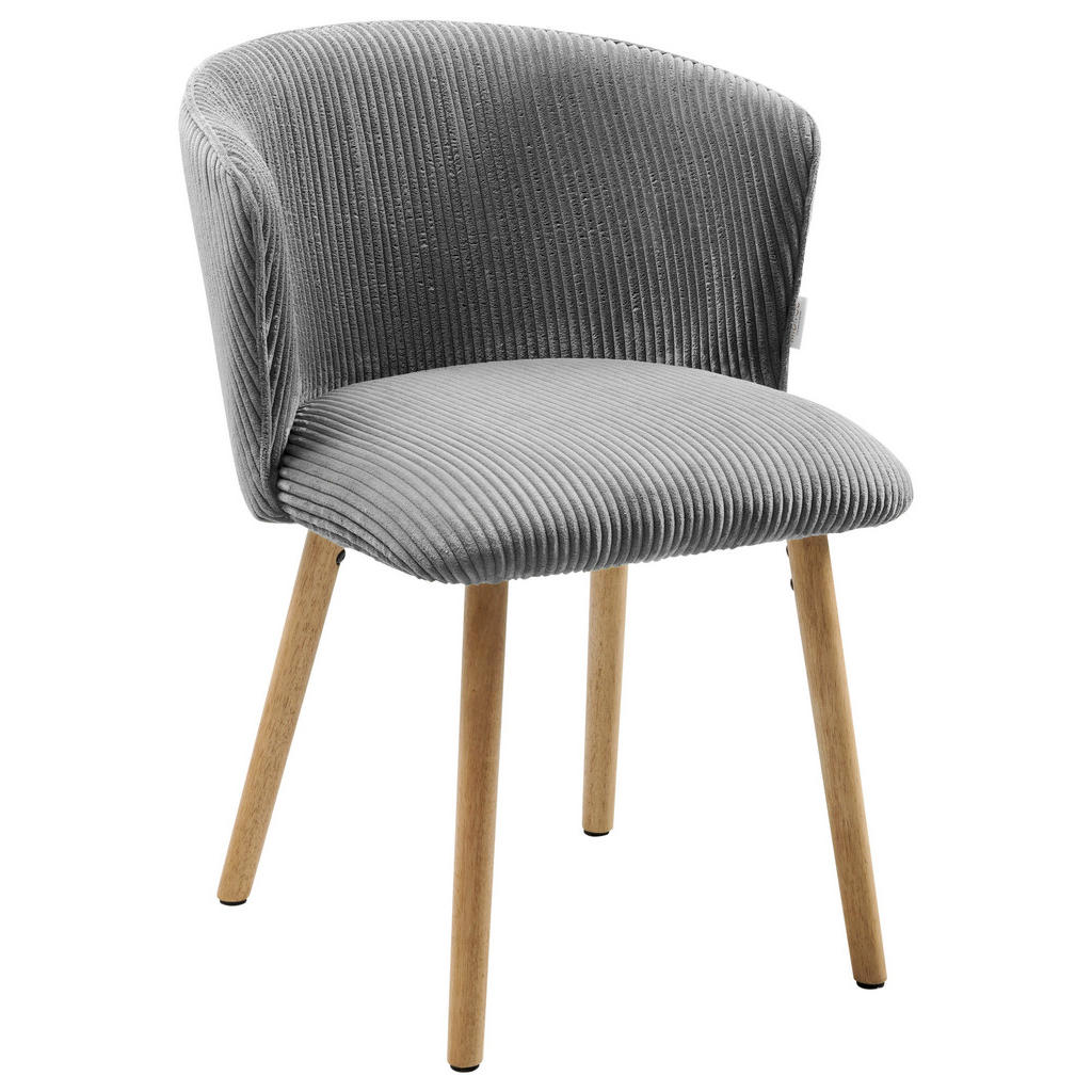 MID.YOU ŽIDLE, šedá, přírodní barvy