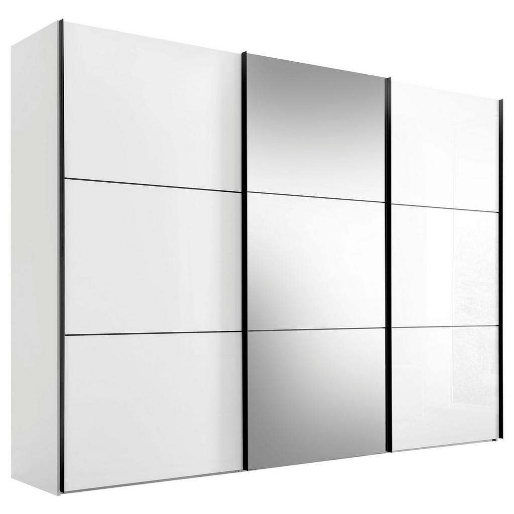 Moderano SKŘÍŇ S POSOUVACÍMI DVEŘMI, bílá, 249/222/68 cm 1