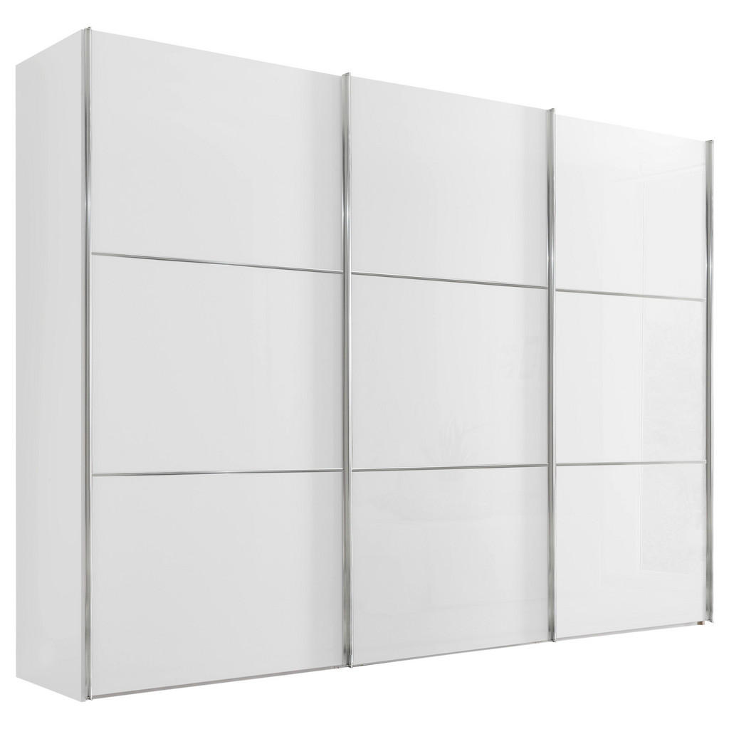 Moderano SKŘÍŇ S POSOUVACÍMI DVEŘMI, bílá, 280/222/68 cm