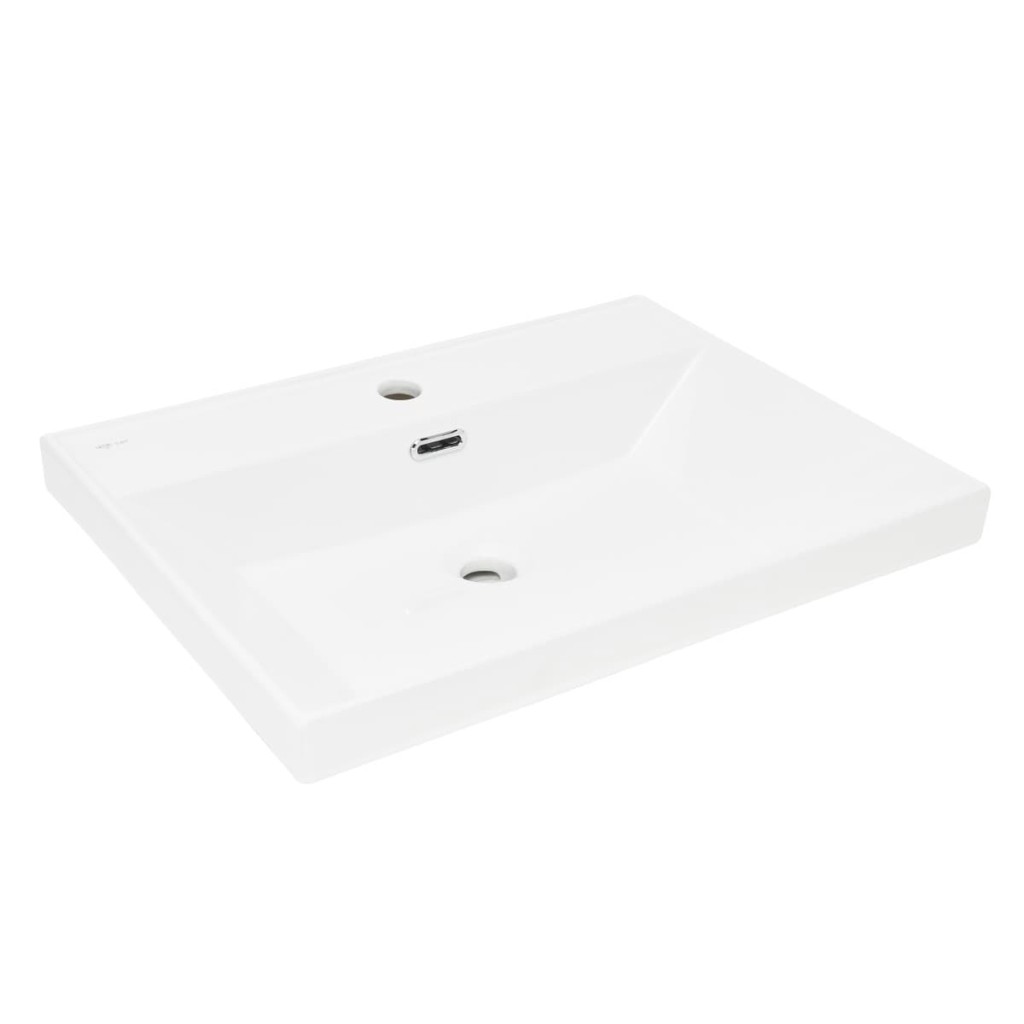 Nábytkové umyvadlo SAT B-Way 61x46,5 cm otvor pro baterii uprostřed SATBW6046 SATBW6046