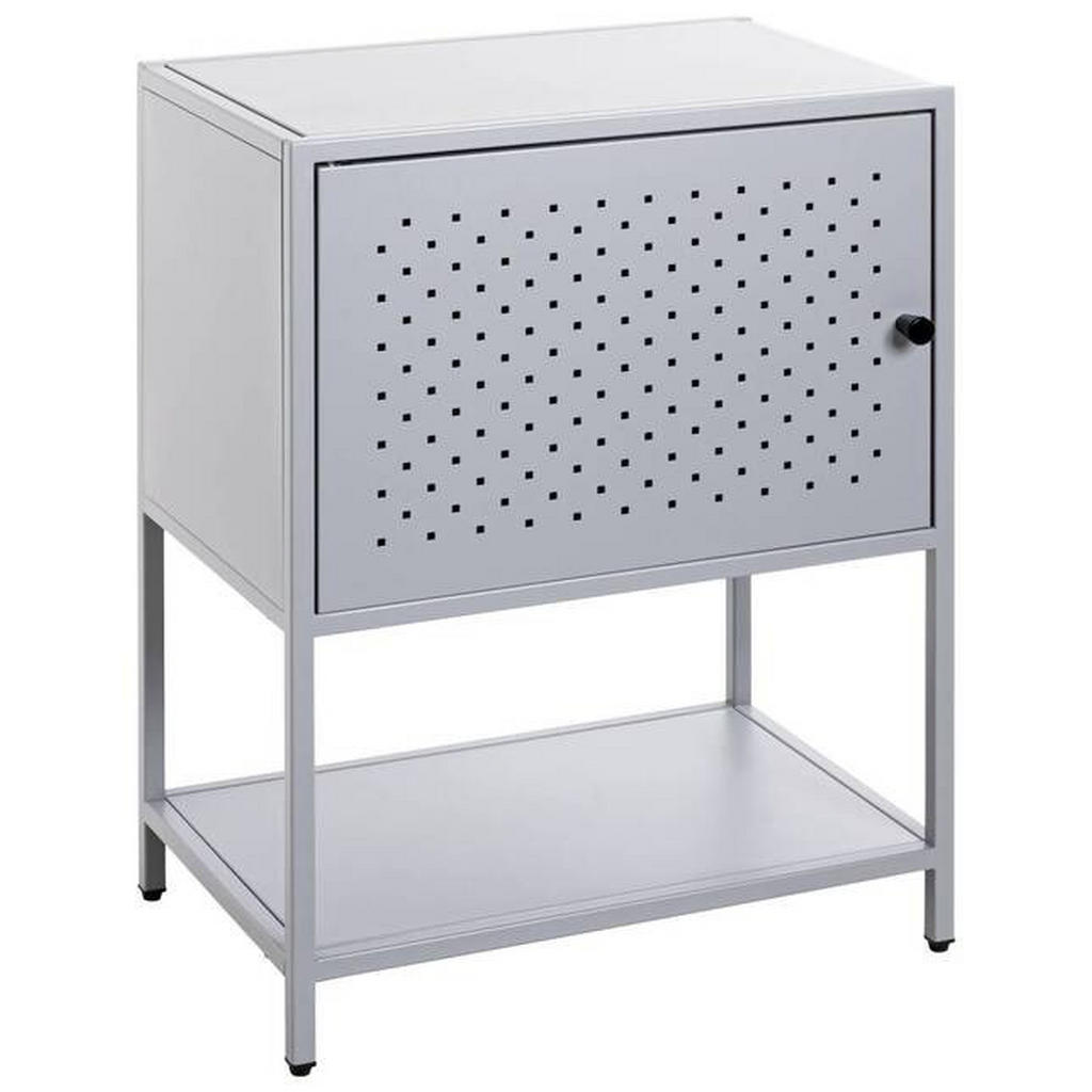 NOČNÍ STOLEK, šedá, 45/60/30 cm