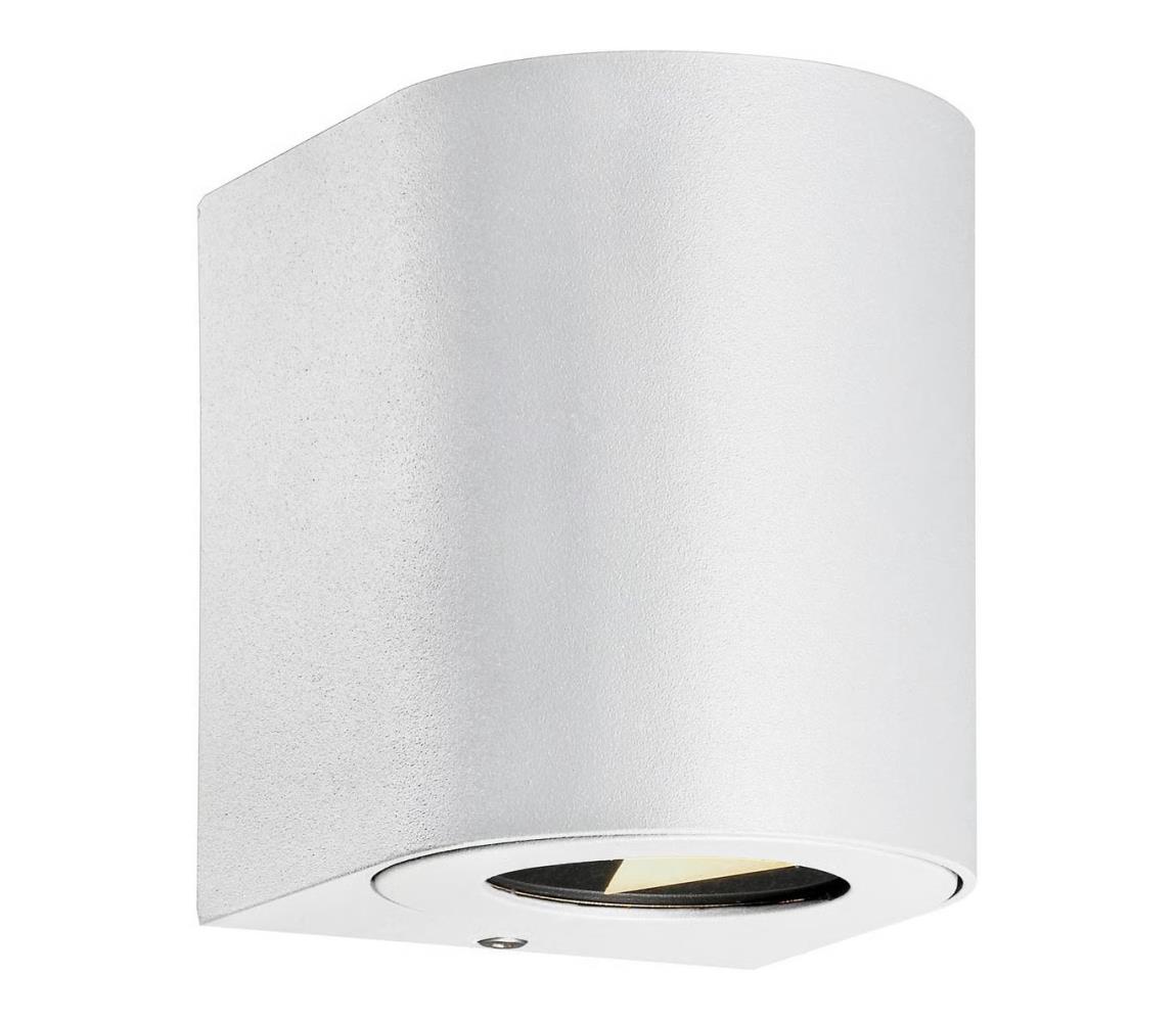 Nordlux - LED Venkovní nástěnné svítidlo CANTO 2xLED/5,5W/230V IP44 bílá 49701001
