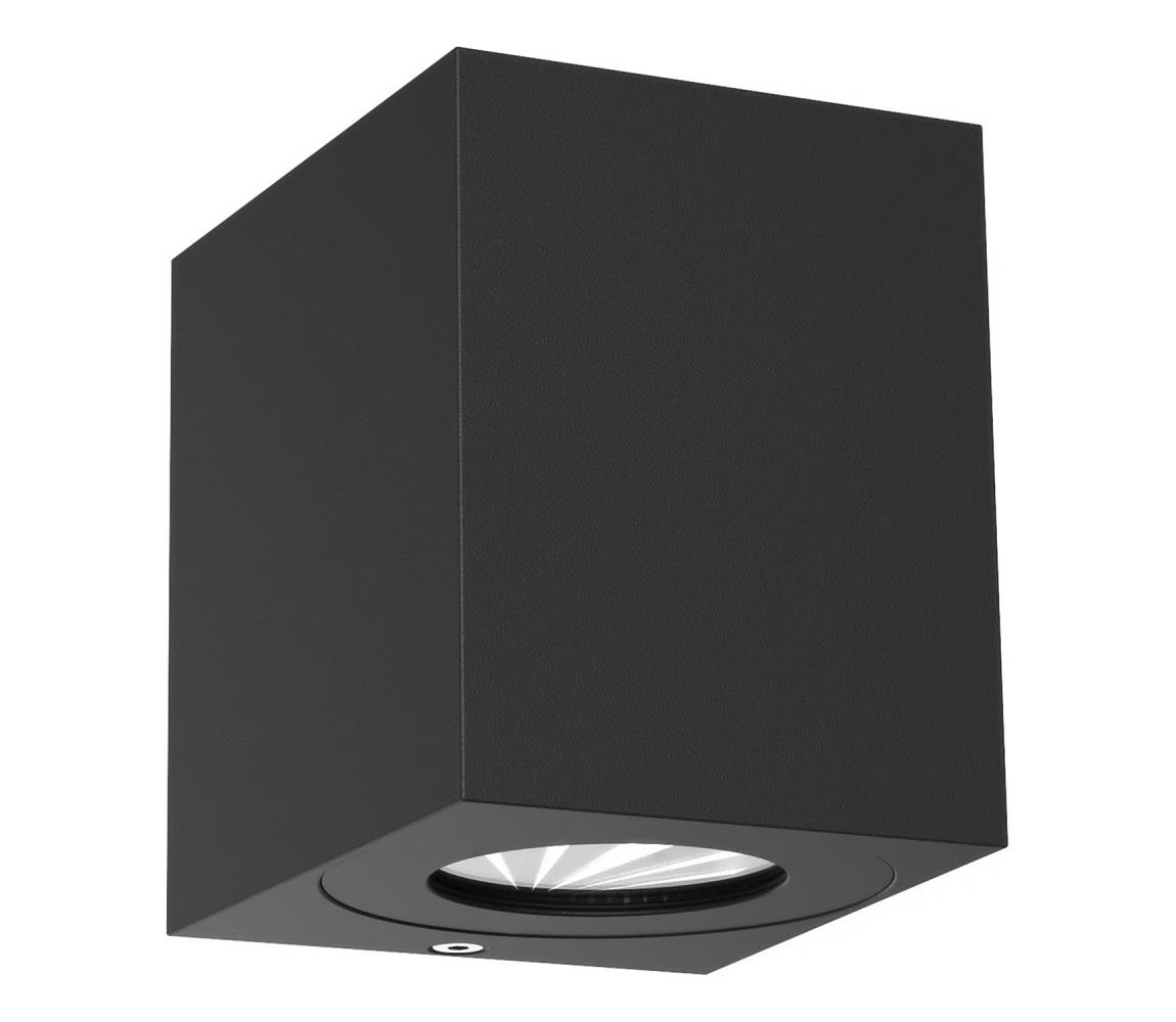 Nordlux - LED Venkovní nástěnné svítidlo CANTO 2xLED/5,5W/230V IP44 černá 49711203