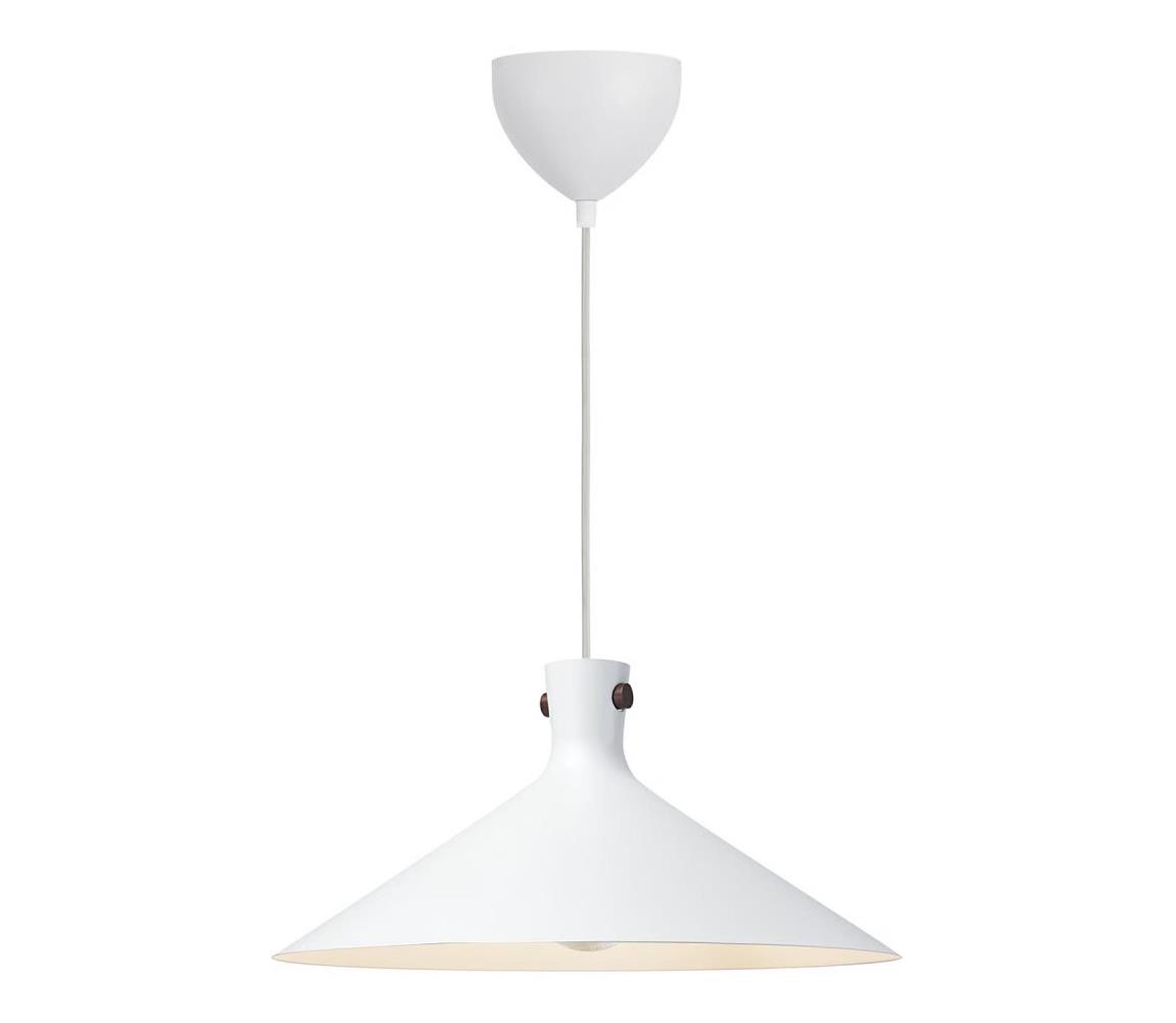 Nordlux - Lustr na lanku DORINA 1xE27/60W/230V bílá pr. 45 cm 2512143001