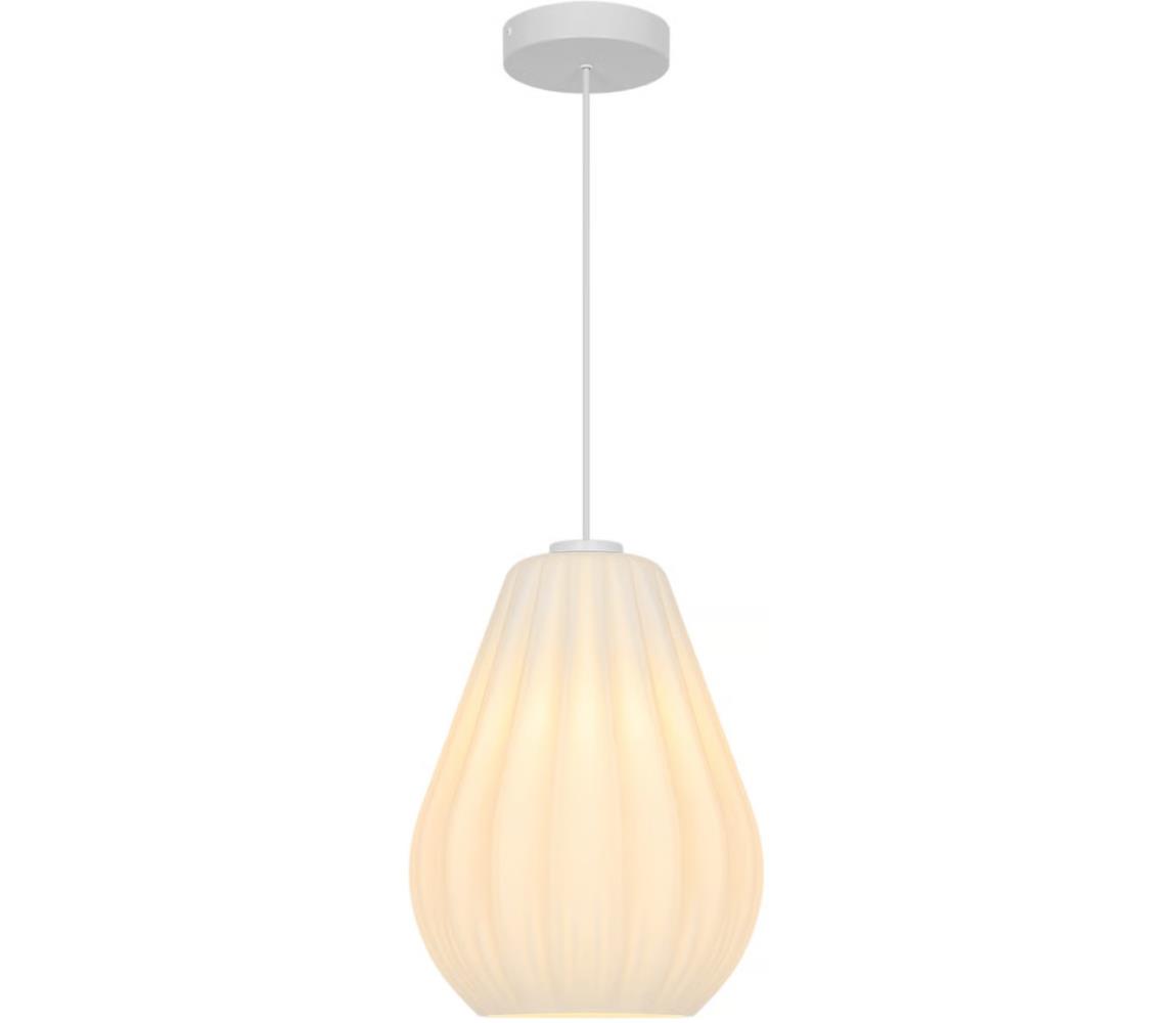 Nordlux - Lustr na lanku SALLINO 1xE27/15W/230V pr. 24 cm bílá 2612363001