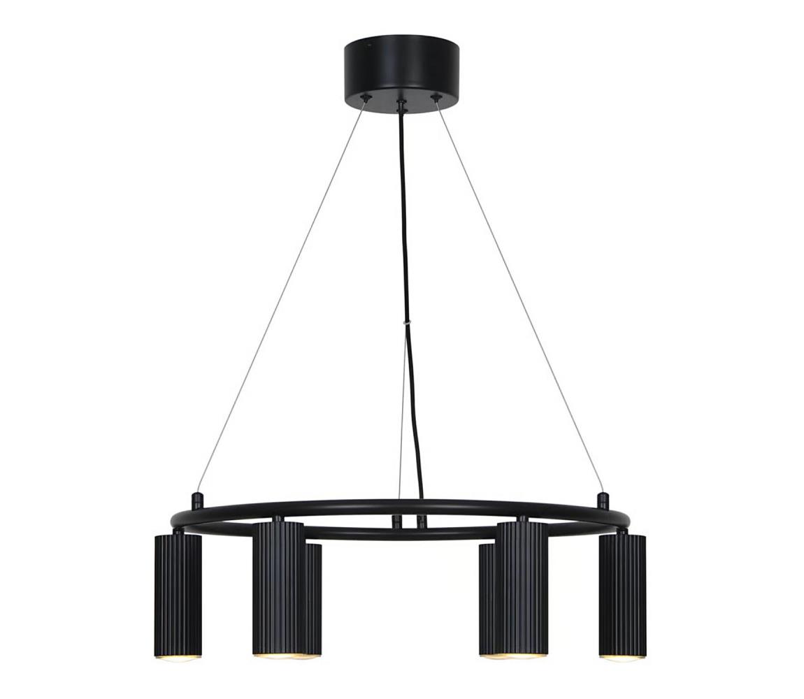 Nordlux - Lustr na lanku VICO 6xGU10/5W/230V černá 2512323003