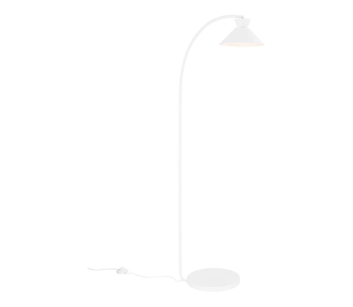 Nordlux - Stojací lampa DIAL 1xE27/10W/230V bílá 150 cm 2213394001