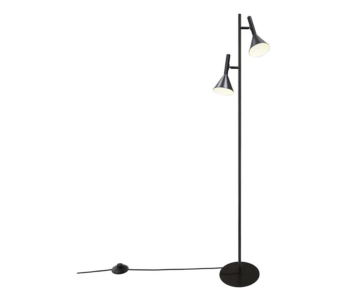 Nordlux - Stojací lampa KELVIS 2xGU10/12W/230V černá 2612784003