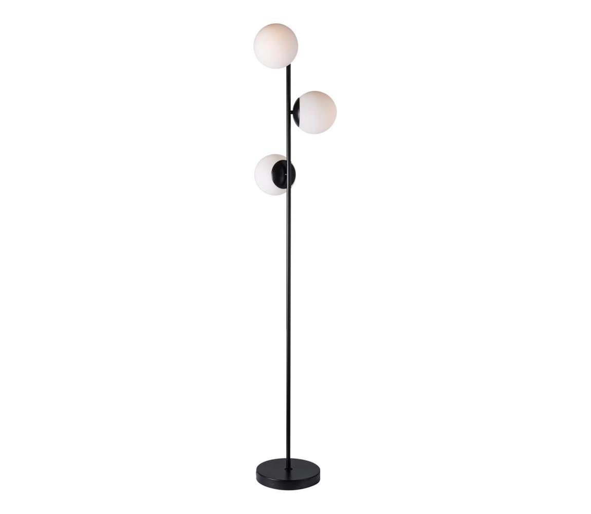 Nordlux - Stojací lampa LILLY 3xE14/25W/230V černá 48613003