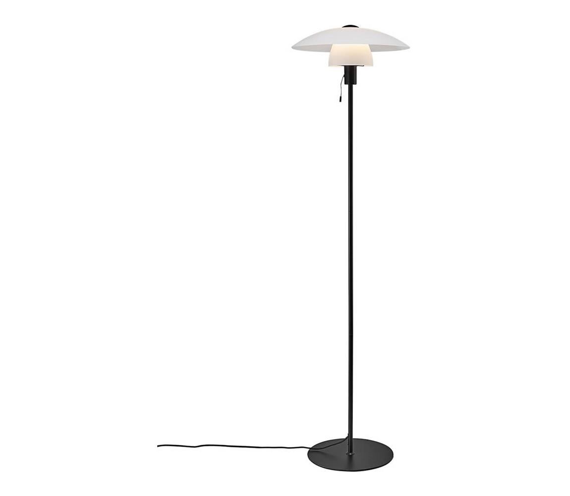 Nordlux - Stojací lampa VERONA 1xE27/40W/230V černá 150 cm 2010884001