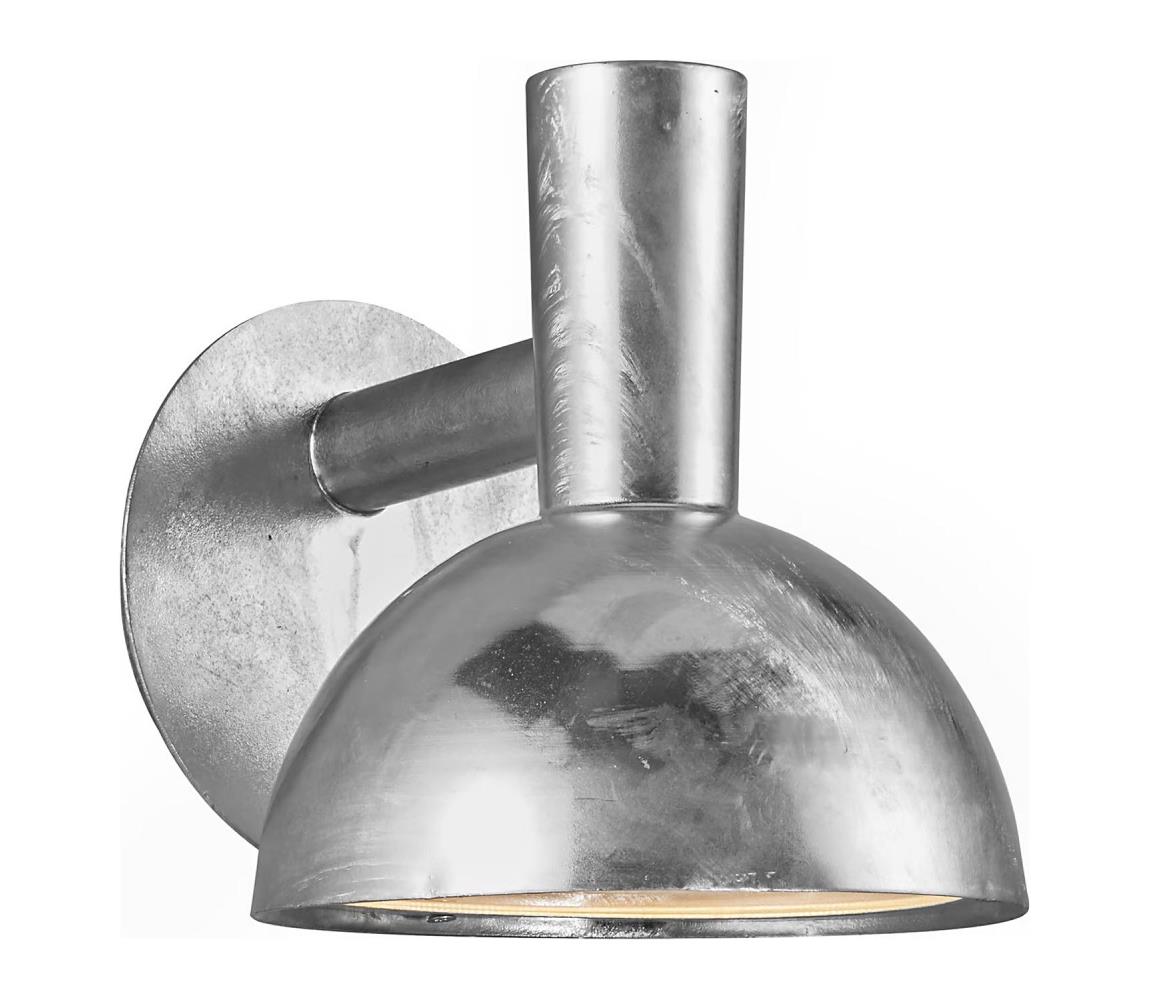 Nordlux - Venkovní nástěnné svítidlo ARKI 1xE27/20W/230V IP54 stříbrná 75181031
