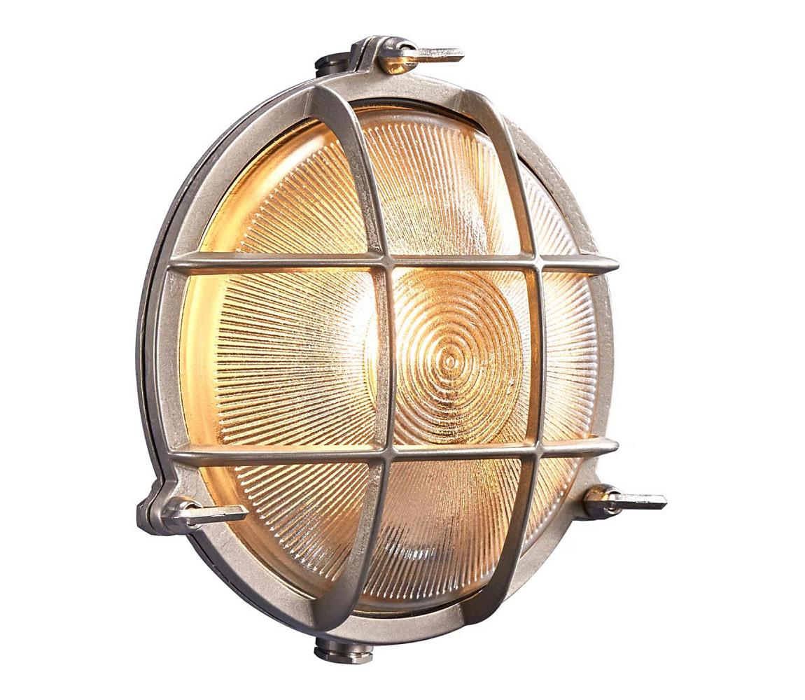 Nordlux - Venkovní nástěnné svítidlo POLPERRO 1xE27/12,5W/230V IP64 šedá 49021055