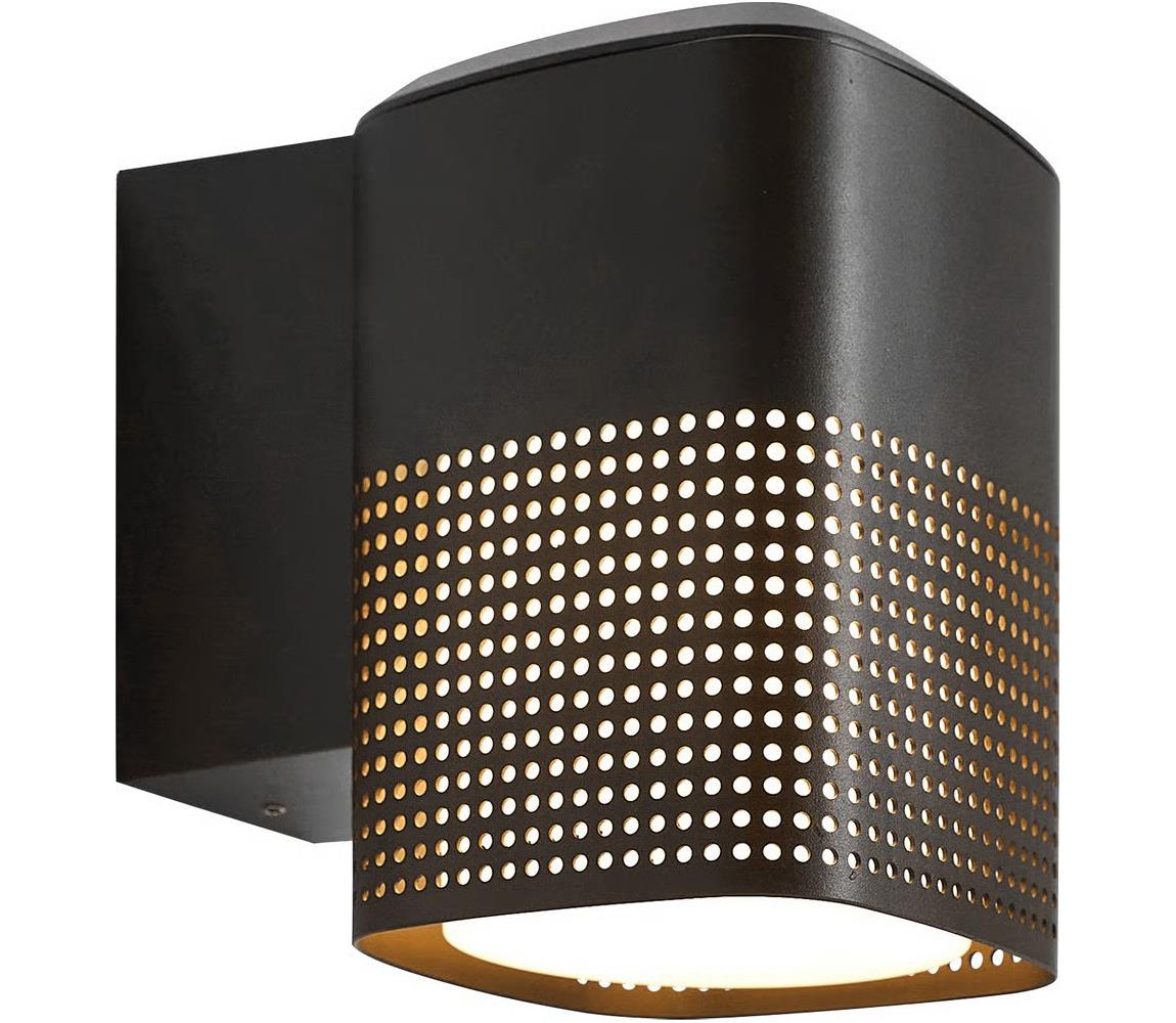 Nordlux - Venkovní nástěnné svítidlo SIDARA 1xE27/15W/230V IP54 černá 2618421203