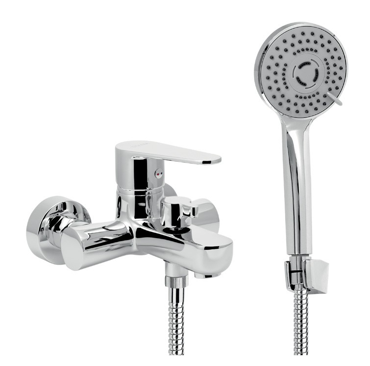 NOVASERVIS Koupelnová sada vanová Titania Fresh, chrom 96025,0