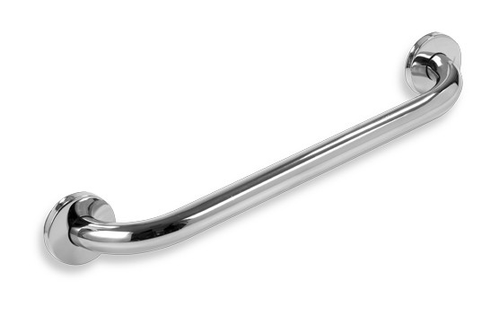 NOVASERVIS Madlo rovné s krytkami 500 mm kartáčovaná nerez R6650,4