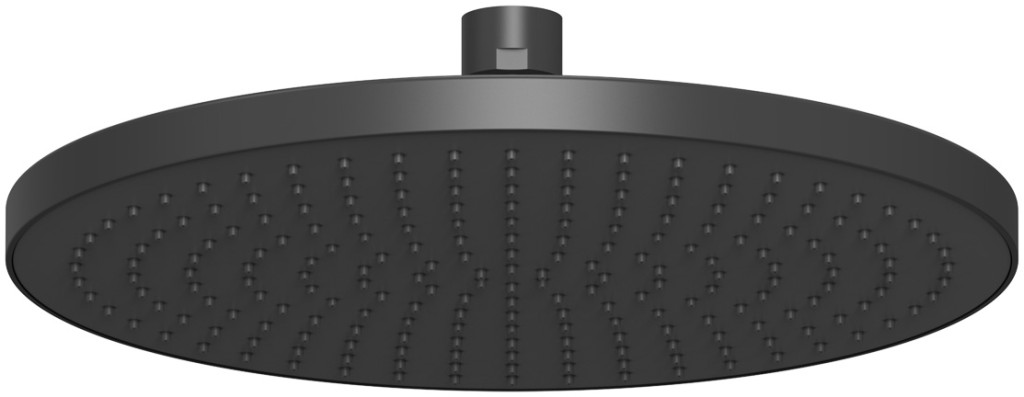 NOVASERVIS Pevná sprcha Nostris průměr 230 mm, černá DSN99BL