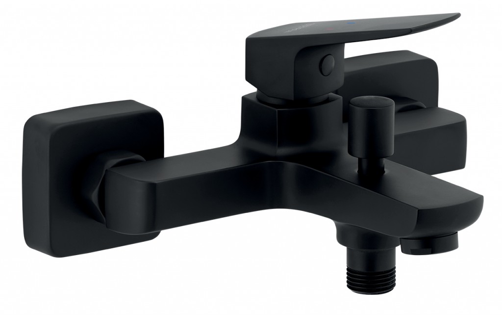 NOVASERVIS Vanová baterie Nobless EGO bez příslušenství 150 mm, černá 43020/1,5