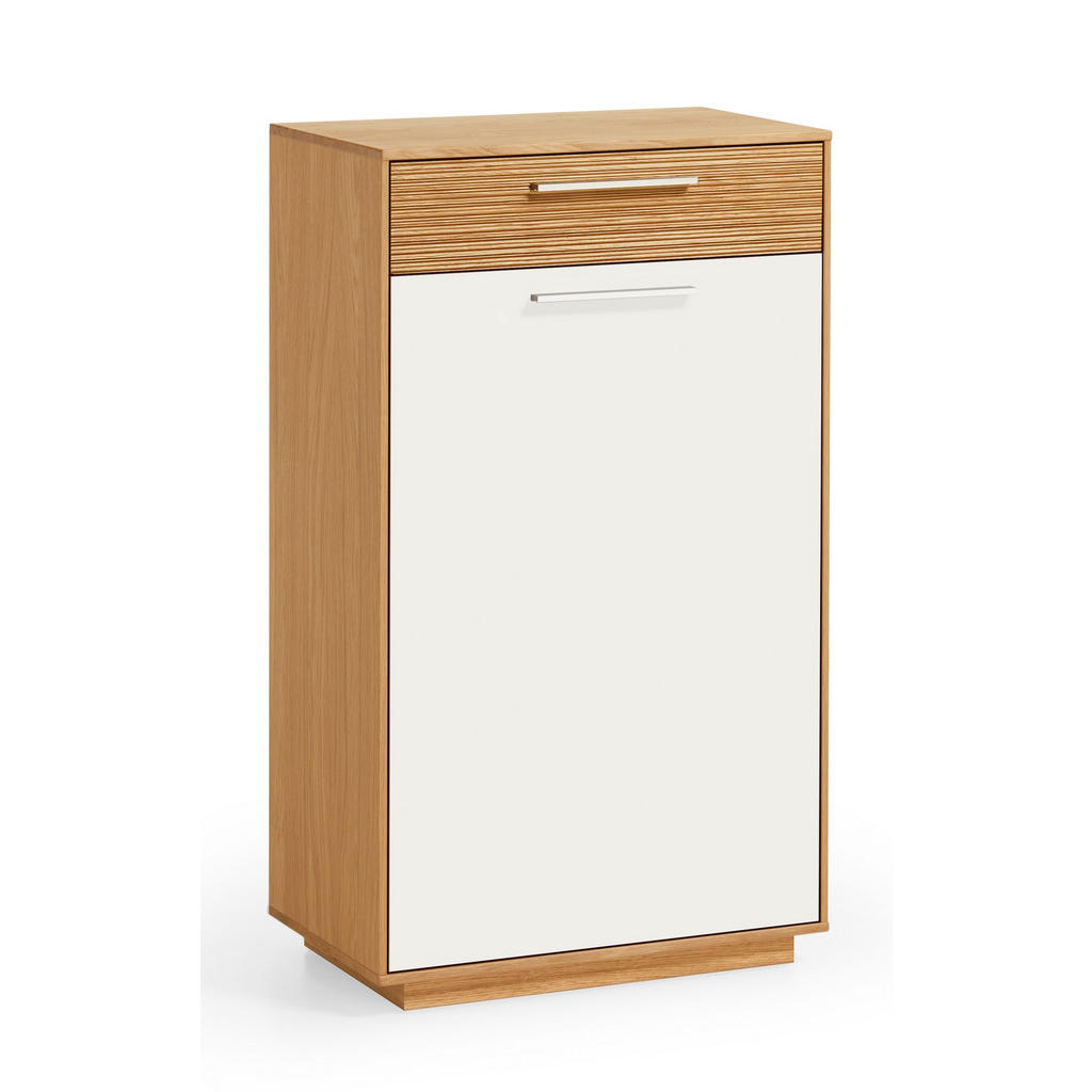 Novel BOTNÍK, bílá, barvy dubu, dub, 60/103/37 cm 1