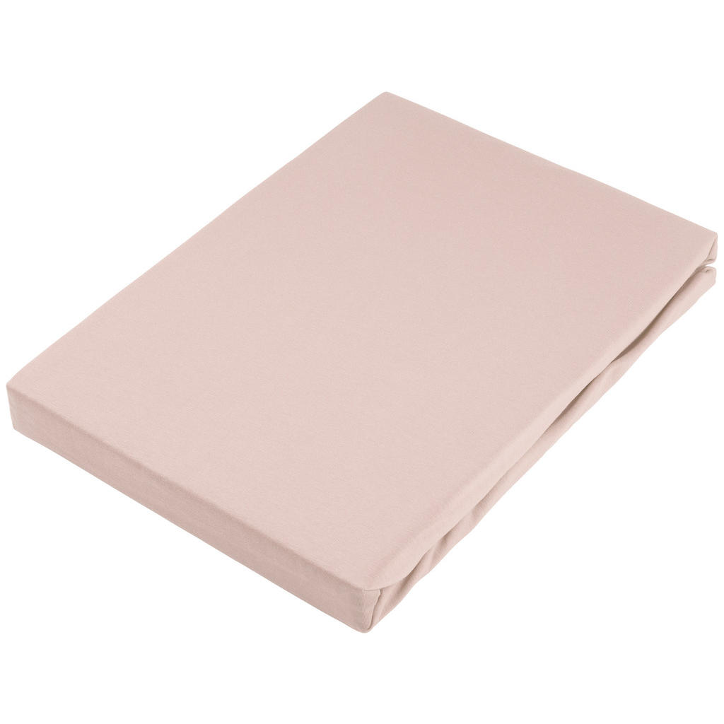 Novel BOXSPRINGOVÉ PROSTĚRADLO, žerzej, starorůžová, 180/220 cm