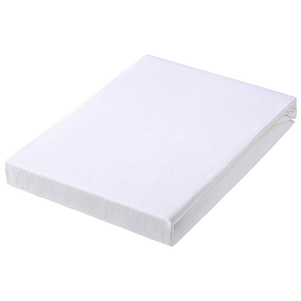 Novel ELASTICKÉ PROSTĚRADLO, žerzej, bílá, 180-200/200-220 cm