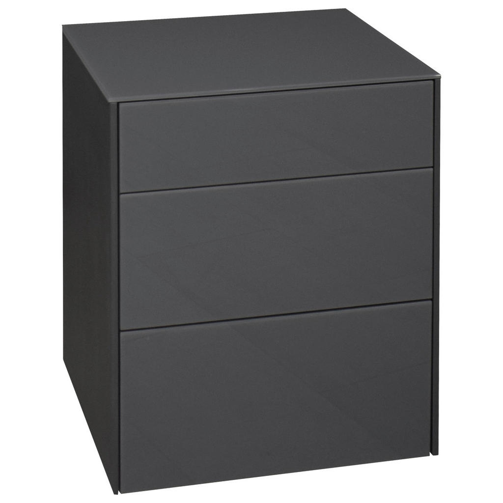 Novel NOČNÍ STOLEK, antracitová, 52/63/42 cm