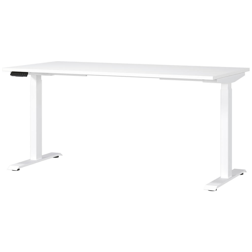 Novel PSACÍ STŮL, bílá, 160/80/72-118 cm