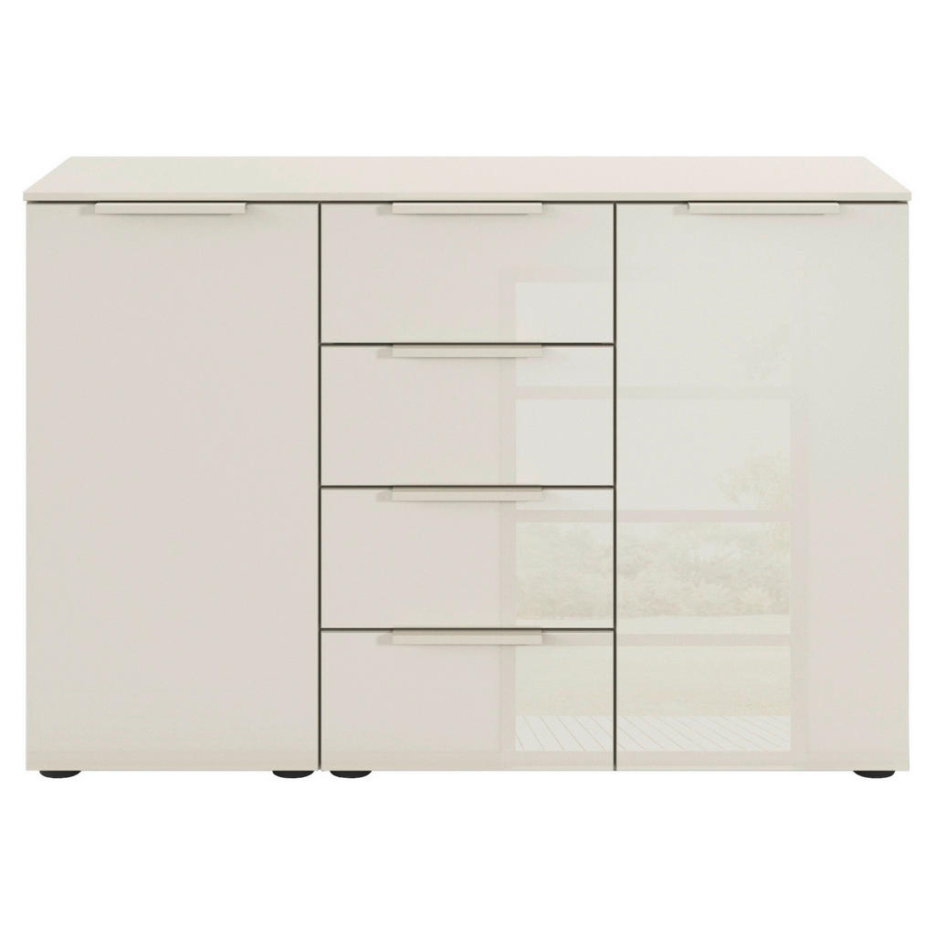 Novel ŠIROKÁ KOMODA, šampaňská, 120/80/42 cm