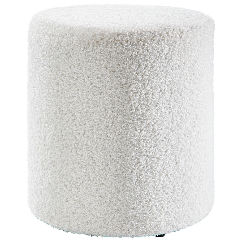 Novel TABURET, textil, kompozitní dřevo, 35/36/35 cm