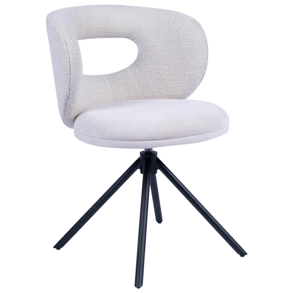 Novel ŽIDLE, krémová, černá