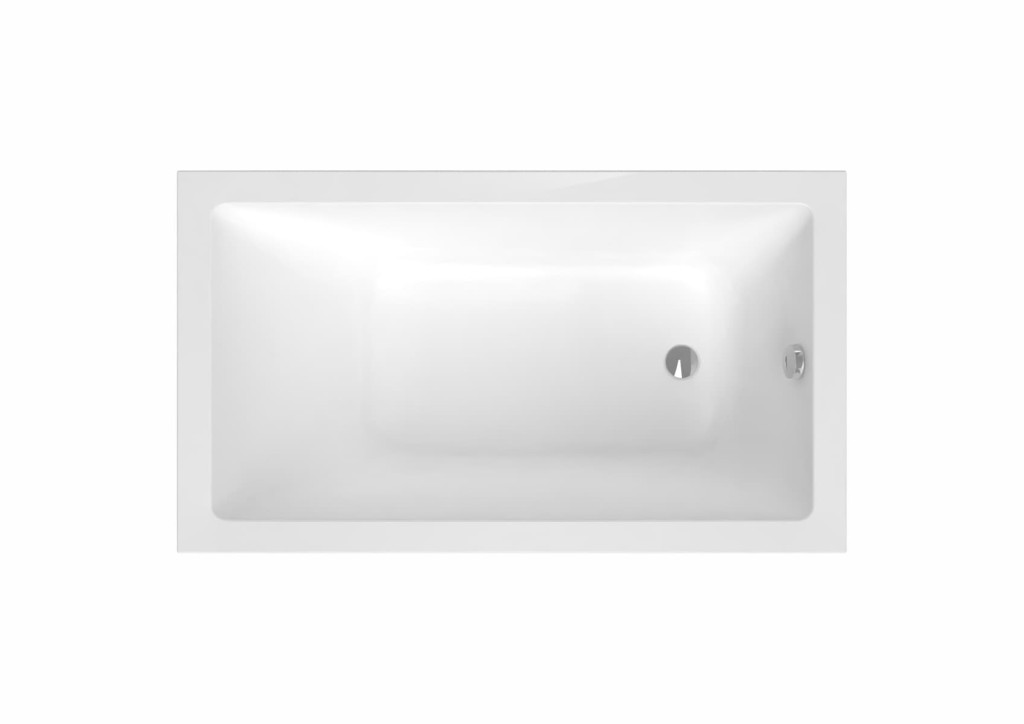 Obdélníková vana SAT Aurum 120x80 cm akrylát levá i pravá SATVAUR120 SATVAUR120
