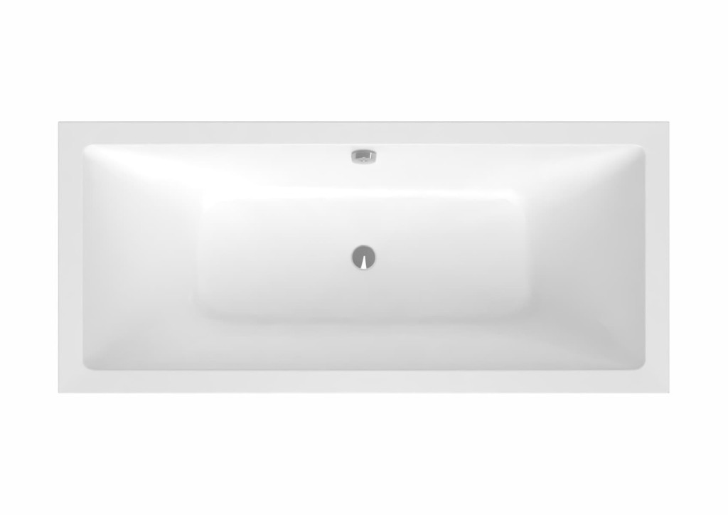 Obdélníková vana SAT Nora 180x70 cm akrylát levá i pravá SATVNO18070 SATVNO18070