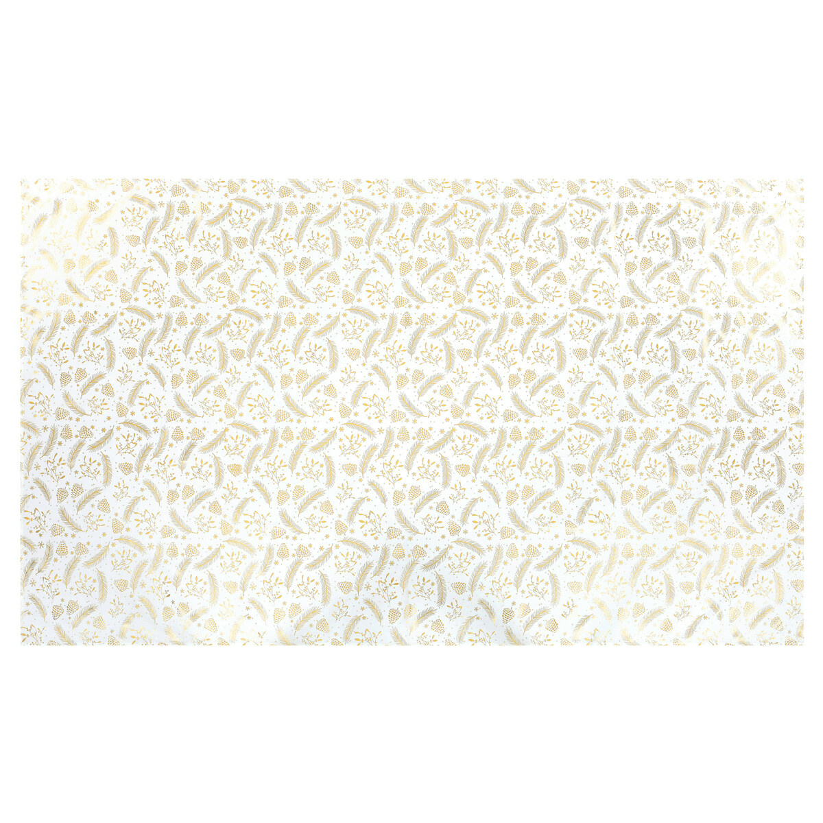 Obdélníkový vánoční ubrus GOLDEN TWIG, 130 × 220 cm, 130 x 220 cm