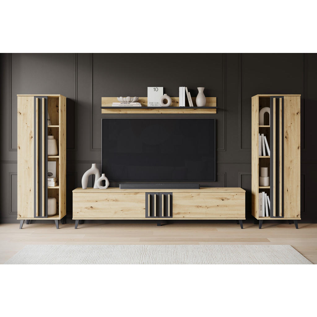 OBÝVACÍ STĚNA dub artisan