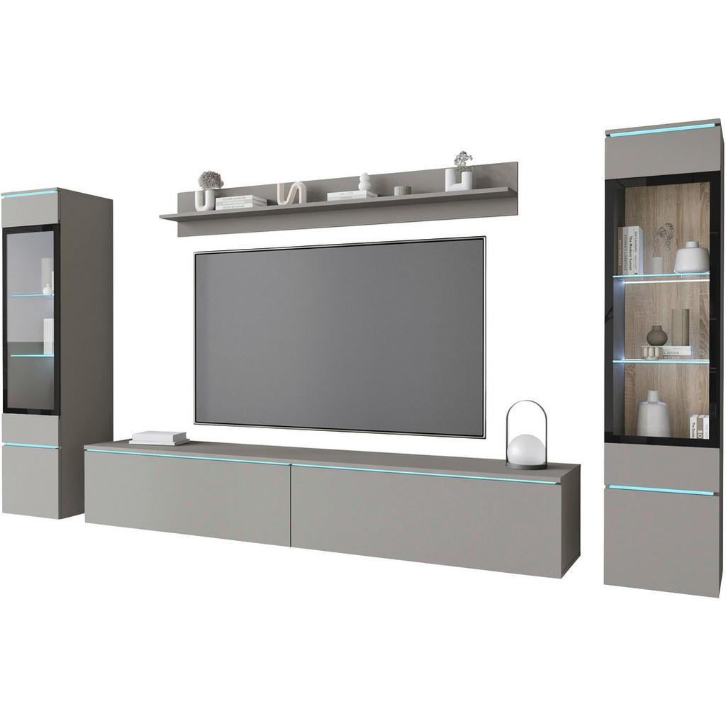 OBÝVACÍ STĚNA šedá