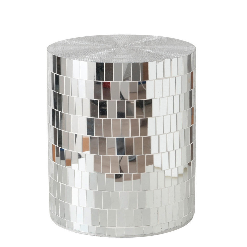 ODKLÁDACÍ STOLEK, barvy stříbra 1