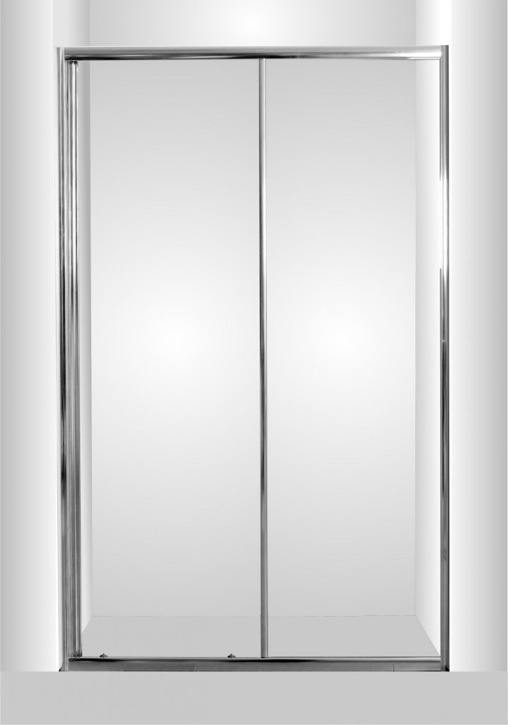 OLSEN SPA Sprchové dveře do niky SMART SELVA Barva rámu Chrom/Leštěný hliník (ALU), Rozměr A 140, Směr zavírání Univerzální Levé / Pravé, Výplň Čiré bezpečnostní sklo 4 / 6 mm OLBSEL14CCBV