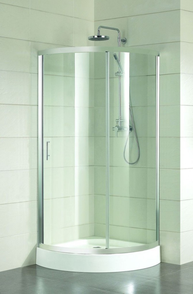 OLSEN SPA Sprchový kout ALBATERA Barva rámu Hliník leštěný, Rozměr A 90, Rozměr B 90, Vanička HL Vanička z litého mramoru, Výplň Čiré bezpečnostní sklo 4 mm BCALB90CC+VANKALB83N