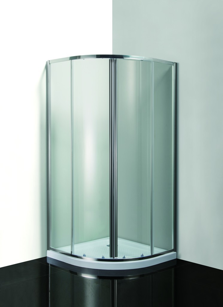 OLSEN SPA Sprchový kout SMART MURO Barva rámu Chrom/Leštěný hliník (ALU), Rozměr A 80, Rozměr B 80, Směr zavírání Univerzální Levé / Pravé, Výplň Grape bezpečnostní sklo 4 / 6 mm OLBMUR80CGBV