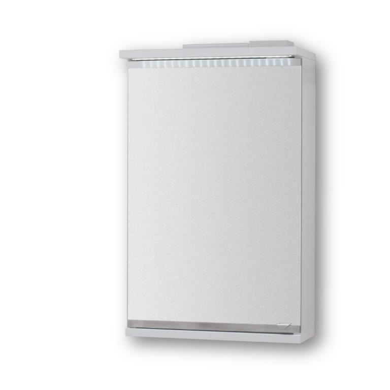 OLSEN SPA Vrchní zrcadlová skříňka NICE s LED osvětlením Rozměr A 40, Rozměr B 15, Rozměr C 64 OLNNIC40