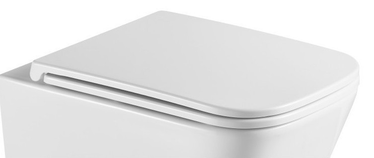 OLSEN SPA WC sedátko FLAT soft-close, hranaté (ORLO) OLKLT052ESEDFL