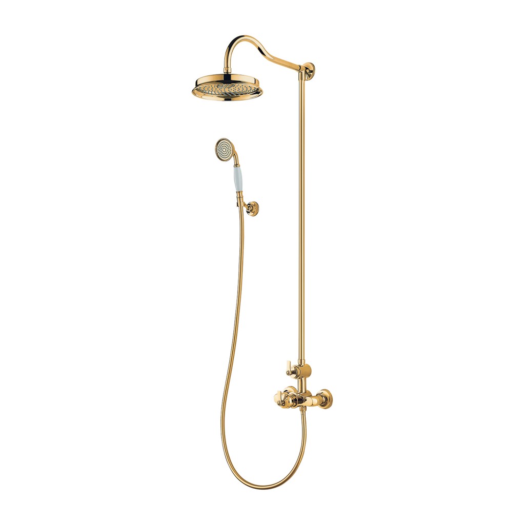 OMNIRES ARMANCE termostatický sprchový sloup zlatá /GL/ AM5244-6GL