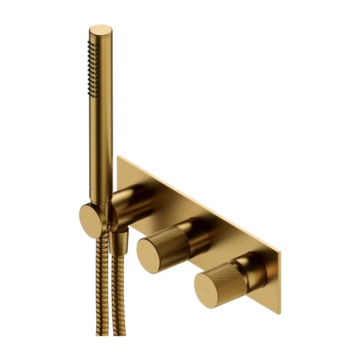 OMNIRES CONTOUR sprchová baterie podomítková se sprchou zlatá kartáčovaná /GLB/ CT8035/1GLB