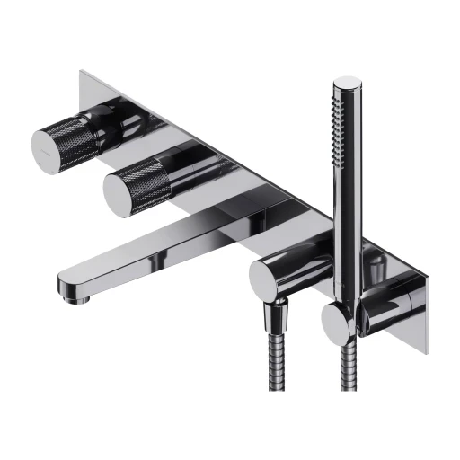 OMNIRES CONTOUR vanová baterie 5-otvorová podomítková chrom /CR/ CT8037/1CR