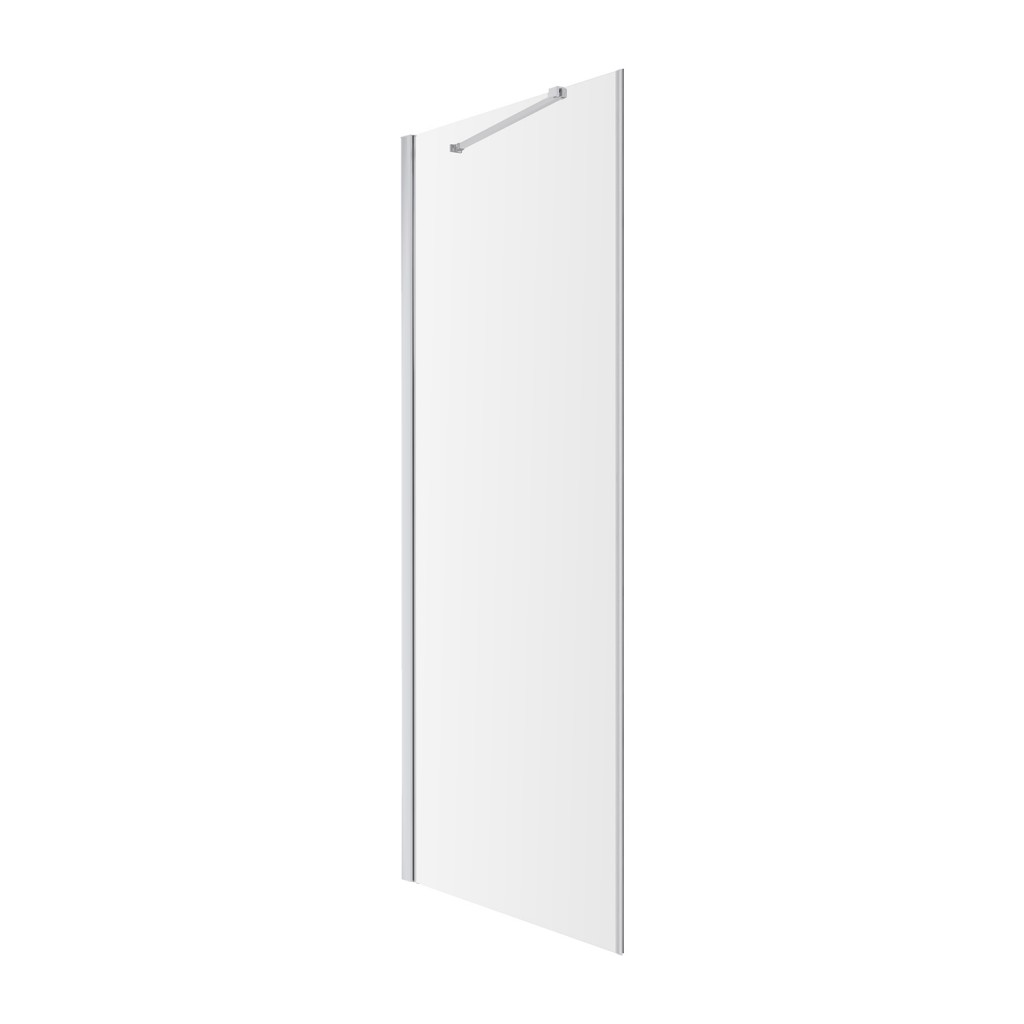 OMNIRES MANHATTAN boční stěna, 80 cm chrom / transparent /CRTR/ ADR80XCRTR